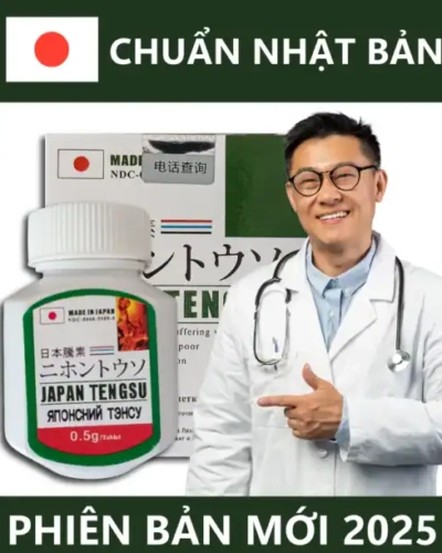 Viên uống Tengsu Japan 2025 – Bản Chuẩn Nhật Chính Hãng, Tăng Cường Sinh Lý Nam, Hỗ Trợ Trị Xuất Tinh Sớm