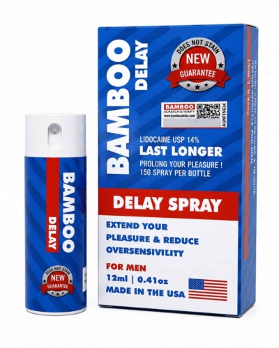 Xịt chống xuất tinh sớm Bamboo Delay 12ml – Giải pháp kéo dài cuộc yêu, hàng chuẩn
