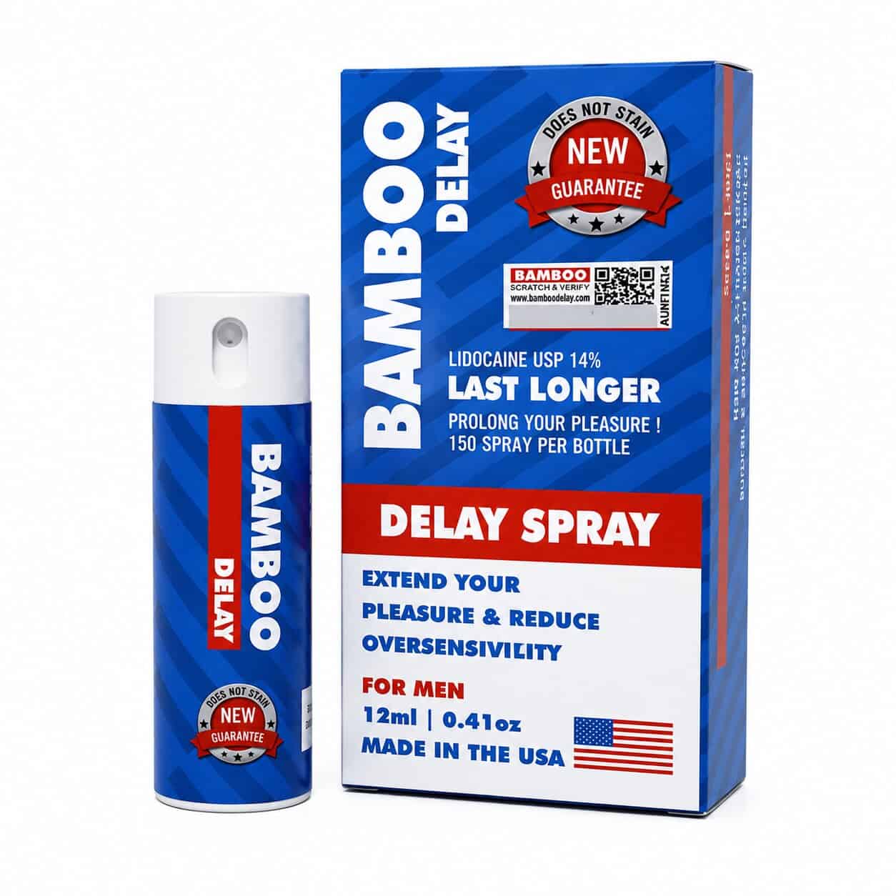 Xịt chống xuất tinh sớm Bamboo Delay 12ml – Giải pháp kéo dài cuộc yêu, hàng chuẩn