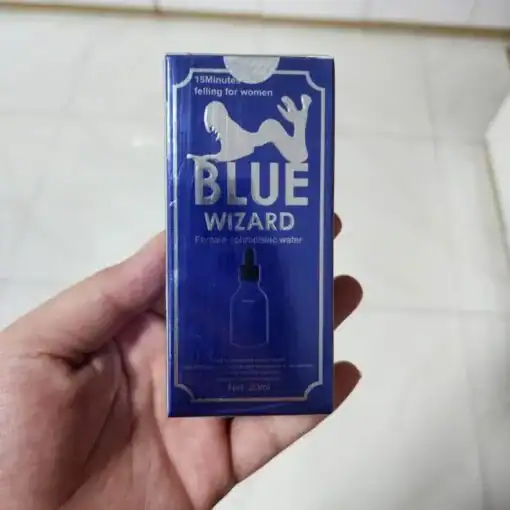 Blue Wizard bao bì gốc