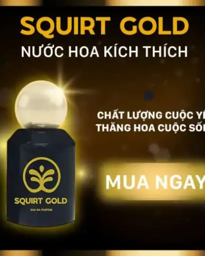 Nước hoa kích dục nữ Squirt Gold chính hãng – banner chai Squirt Gold nước hoa kích thích