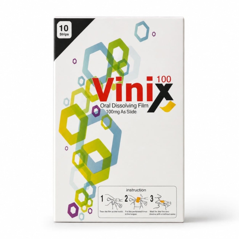 Tem Ngậm Vinix 100mg Nhập Khẩu Hàn Quốc - Cam Kết Chính Hãng C.L.Pharm