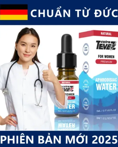 Thuốc kích dục nữ Extra Tevez Đức chính hãng – lọ và hộp Extra Tevez kèm nữ bác sĩ