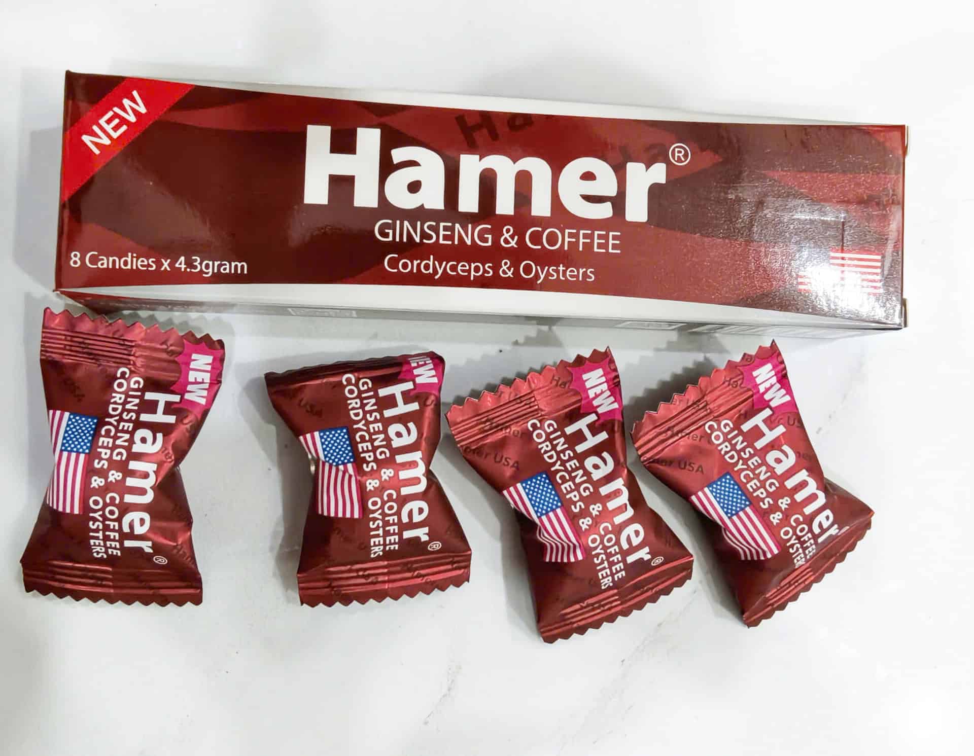 Hộp 8 viên Hamer và viên kẹo