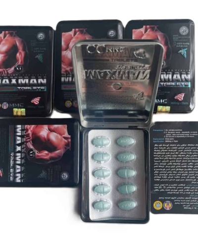 Viên uống Maxman USA hỗ trợ cường dương – Nhiều hộp Maxman, vỉ viên và tờ hướng dẫn