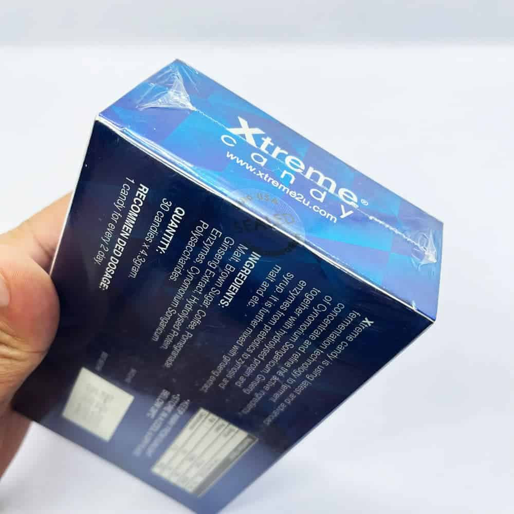 Hộp Hamer Xanh cầm trên tay tại kho
