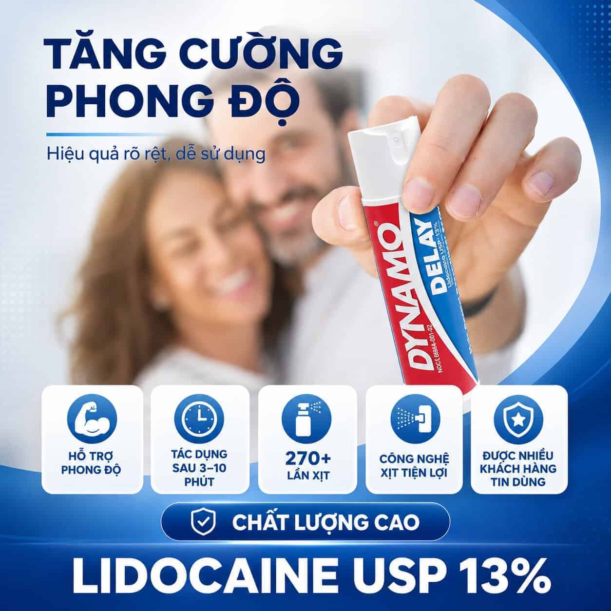 Chai xịt chống xuất tinh sớm Dynamo Delay từ Mỹ - Kéo dài thời gian quan hệ và tăng khoái cảm với 1 xịt - Ảnh 6