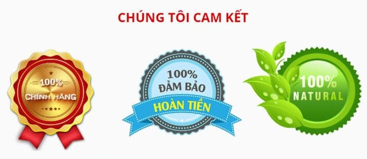 Cam kết Love Mint chính hãng hoàn tiền