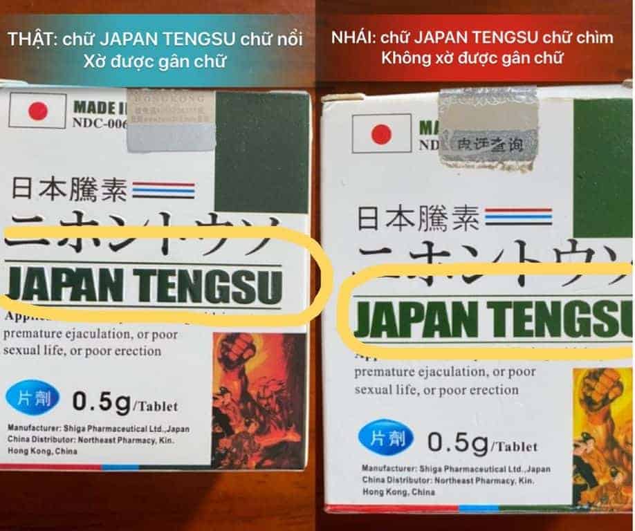 Tengsu Japan - chi tiết & phản hồi khách