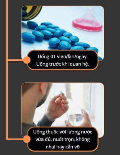 Uống 1 viên Maxman trước quan hệ
