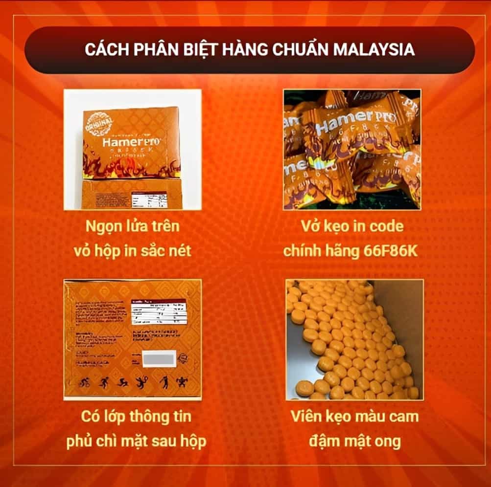 Cách phân biệt Hamer thật giả