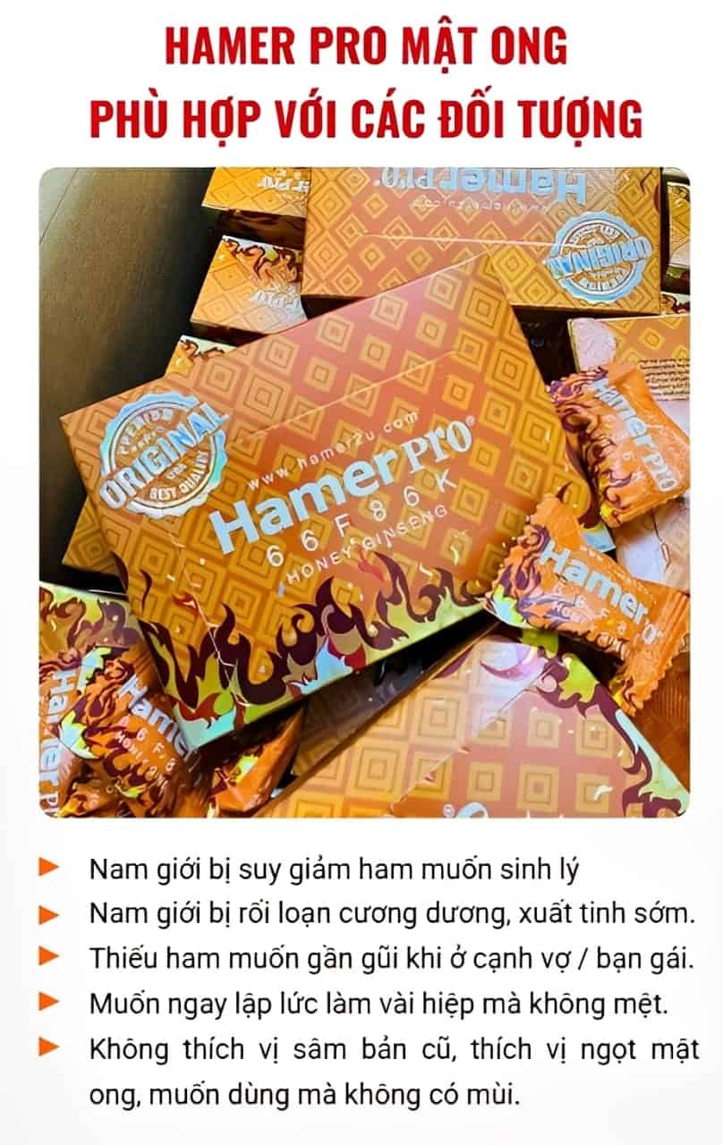 Đối tượng sử dụng Hamer Pro