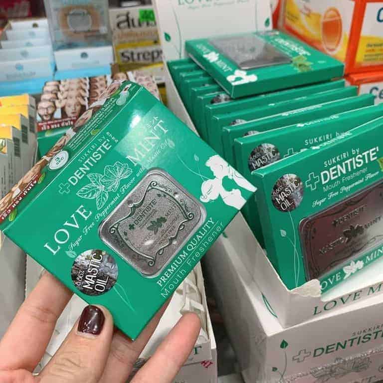 Hộp Love Mint Dentiste tại quầy