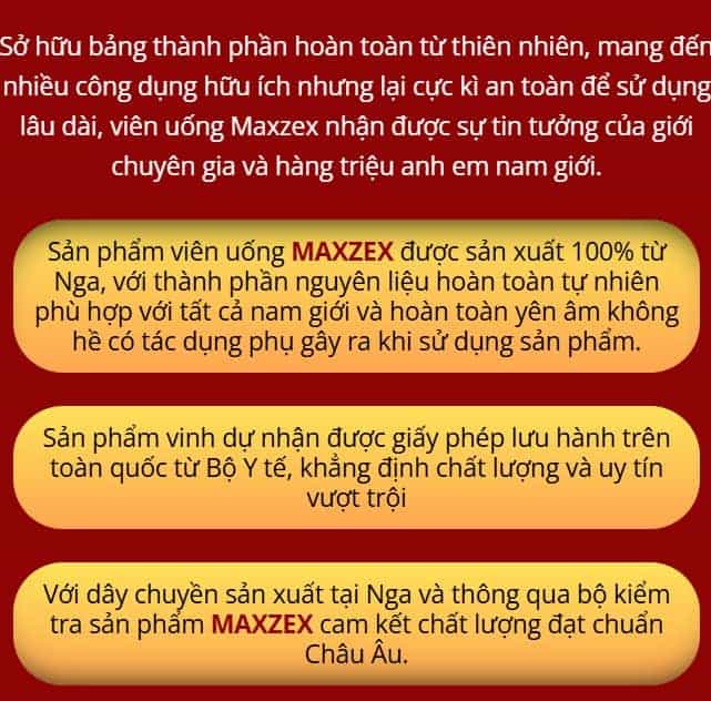 Kết quả thực tế Maxzex