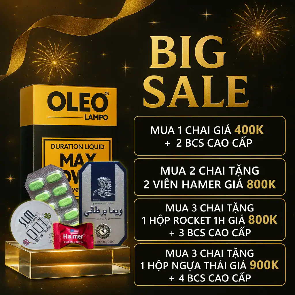 Xịt Oleo Lampo Max Power 12ml chính hãng Hàn Quốc