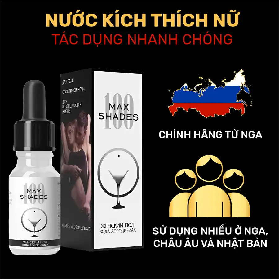 Maxshades chính hãng từ Nga, dùng nhiều ở Nga, châu Âu và Nhật Bản