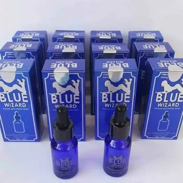 Blue Wizard chai 15ml nhỏ gọn tiện lợi