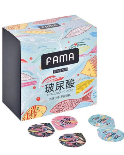 Bao cao su FAMA 001 Cực Nhiều Nước, Siêu Mỏng 0.01mm, Dai Bền – Dùng Siêu Thích