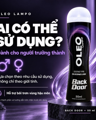 Oleo Back Door dùng được cho cả nam và nữ trưởng thành