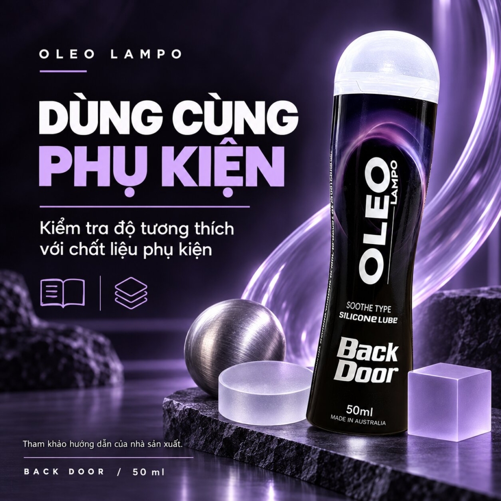 Oleo Back Door dùng cùng phụ kiện – kiểm tra độ tương thích chất liệu