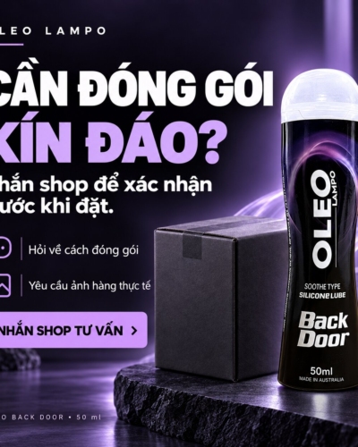 Oleo Back Door đóng gói kín đáo khi giao hàng